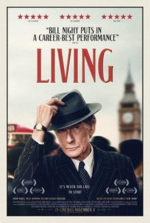 Movie poster for "Living"