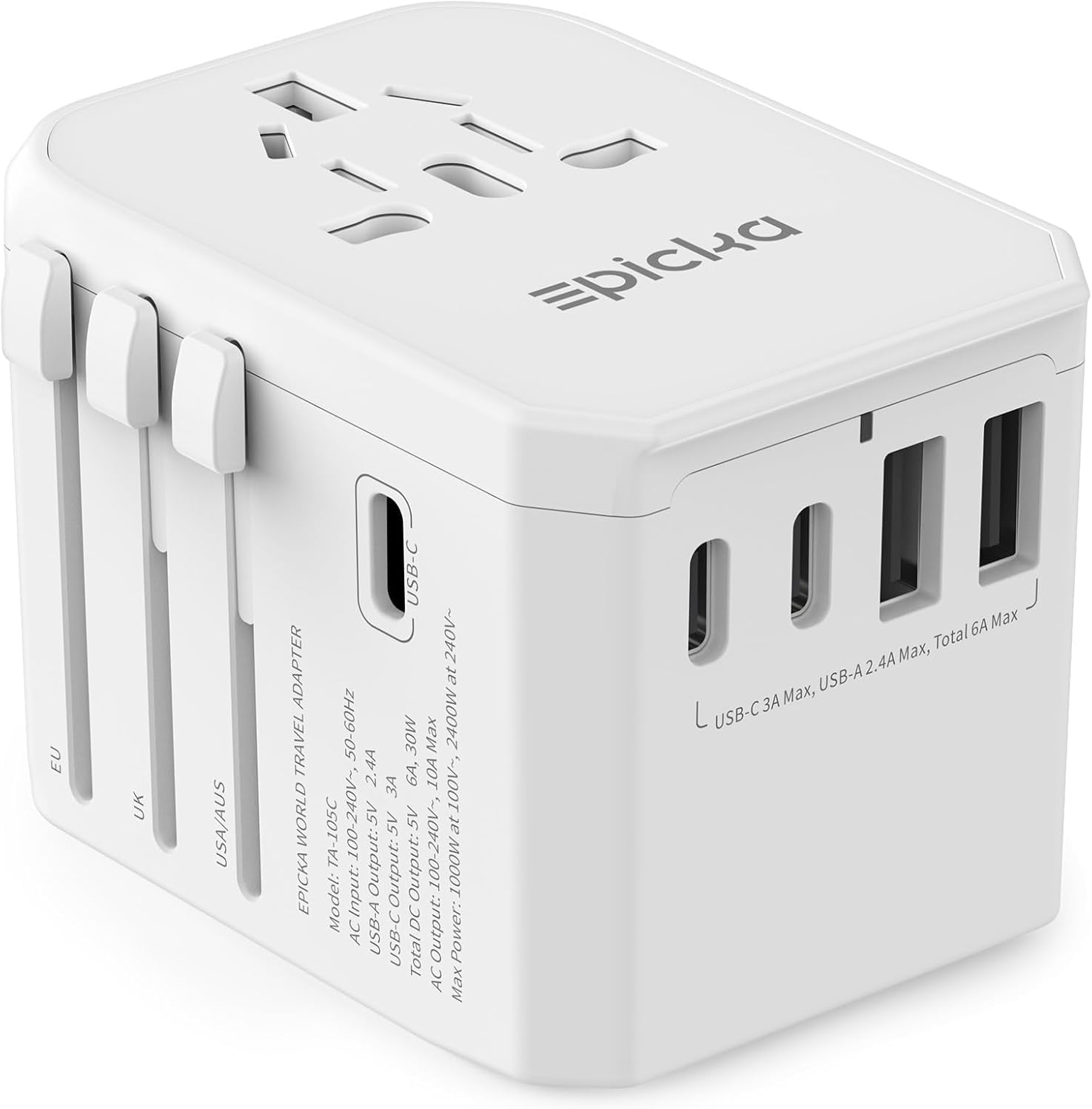 image of a world travel adapter