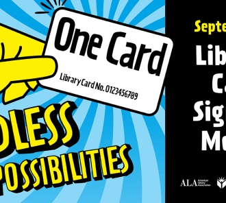September is Library Card Sign-Up Month