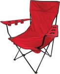 Red camp chair