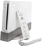 Wii console and handheld remote