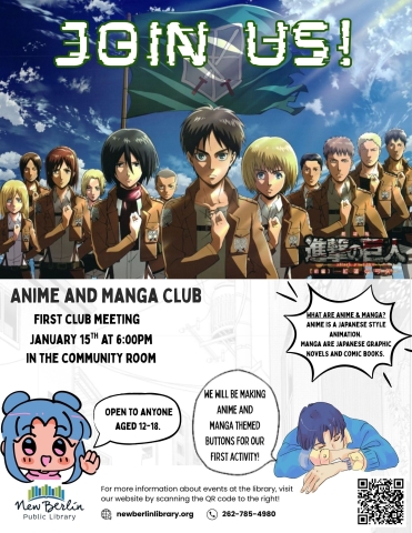 Anime Club- January 