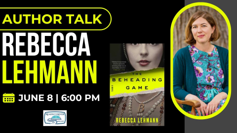 Author talk with Rebecca lehman