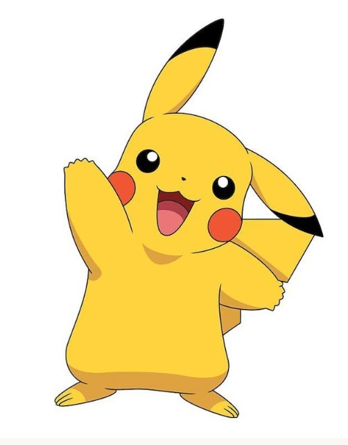 Pikachu waving